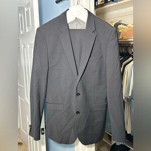 Express Men's Black Suit 40L - Jacket & Pants Included - Pants 34x32